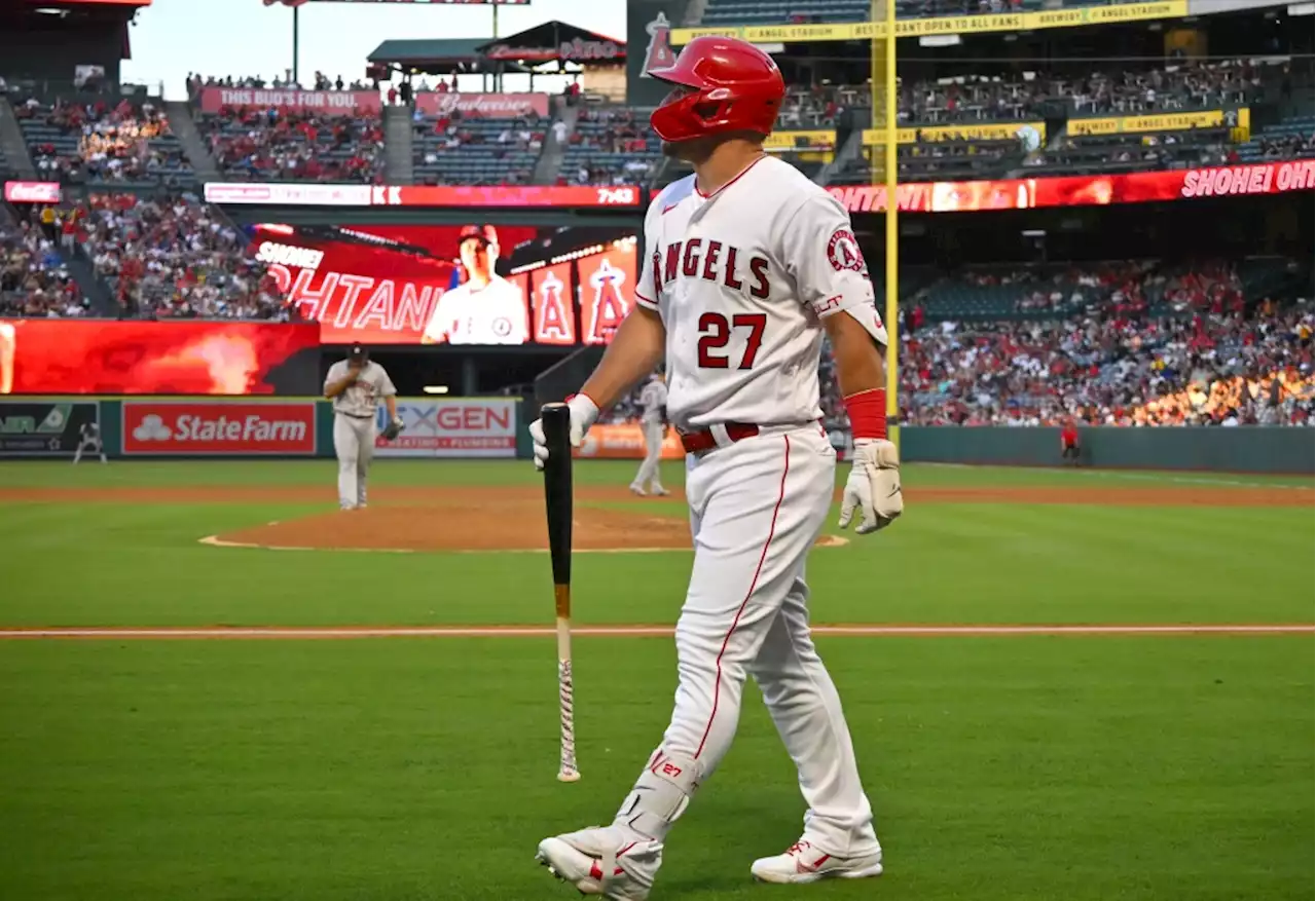 Angels’ Mike Trout cleared to increase workouts