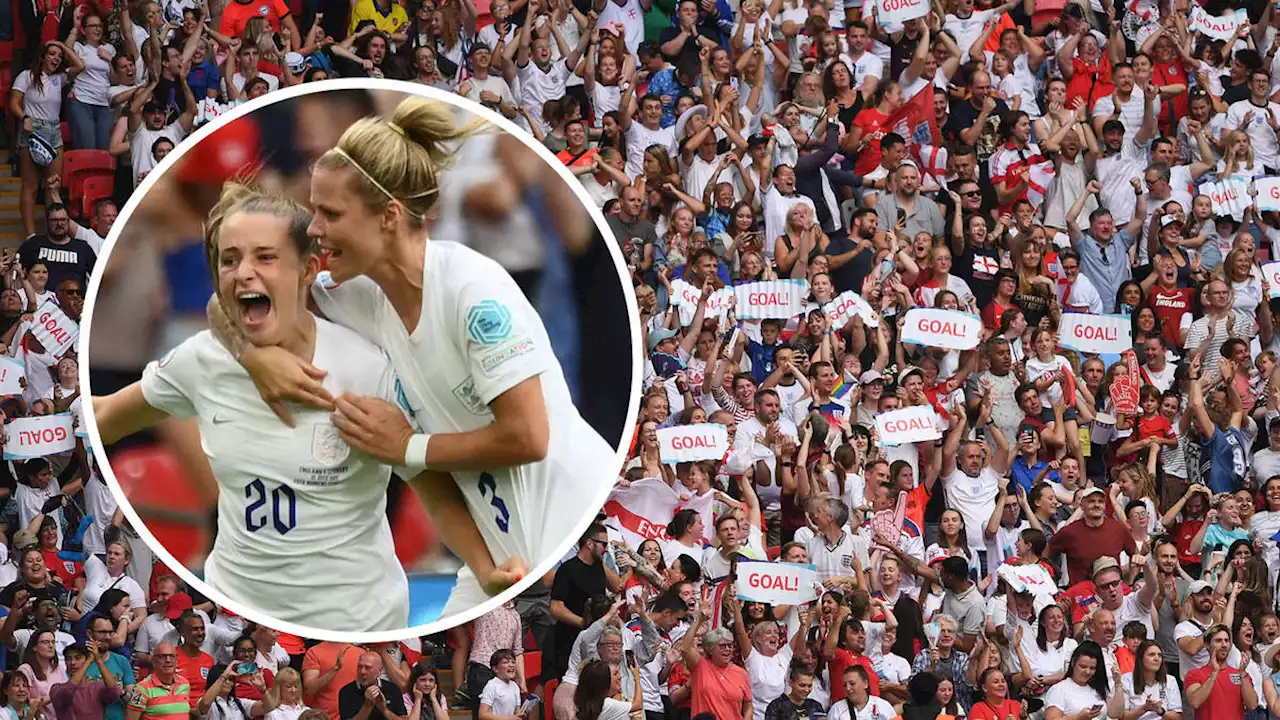 England 1-1 Germany: Magull equalises after Lionesses score first goal of historic Euro final