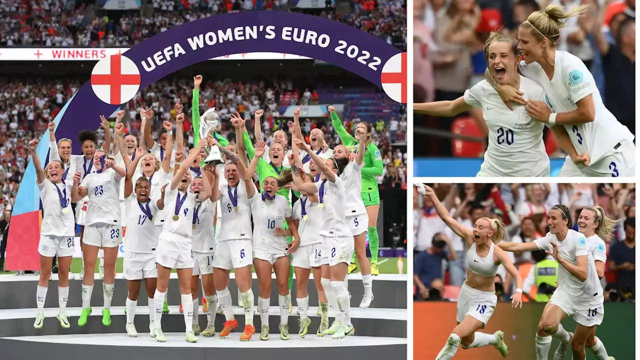 Historic victory for England's Lionesses after extra-time thriller in Euros final