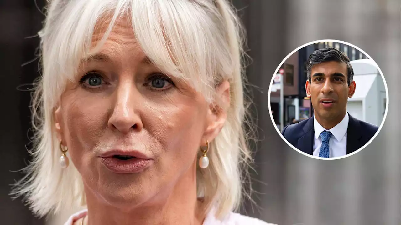 Nadine Dorries shares 'dangerous' mock-up image of Rishi Sunak stabbing Boris Johnson in back