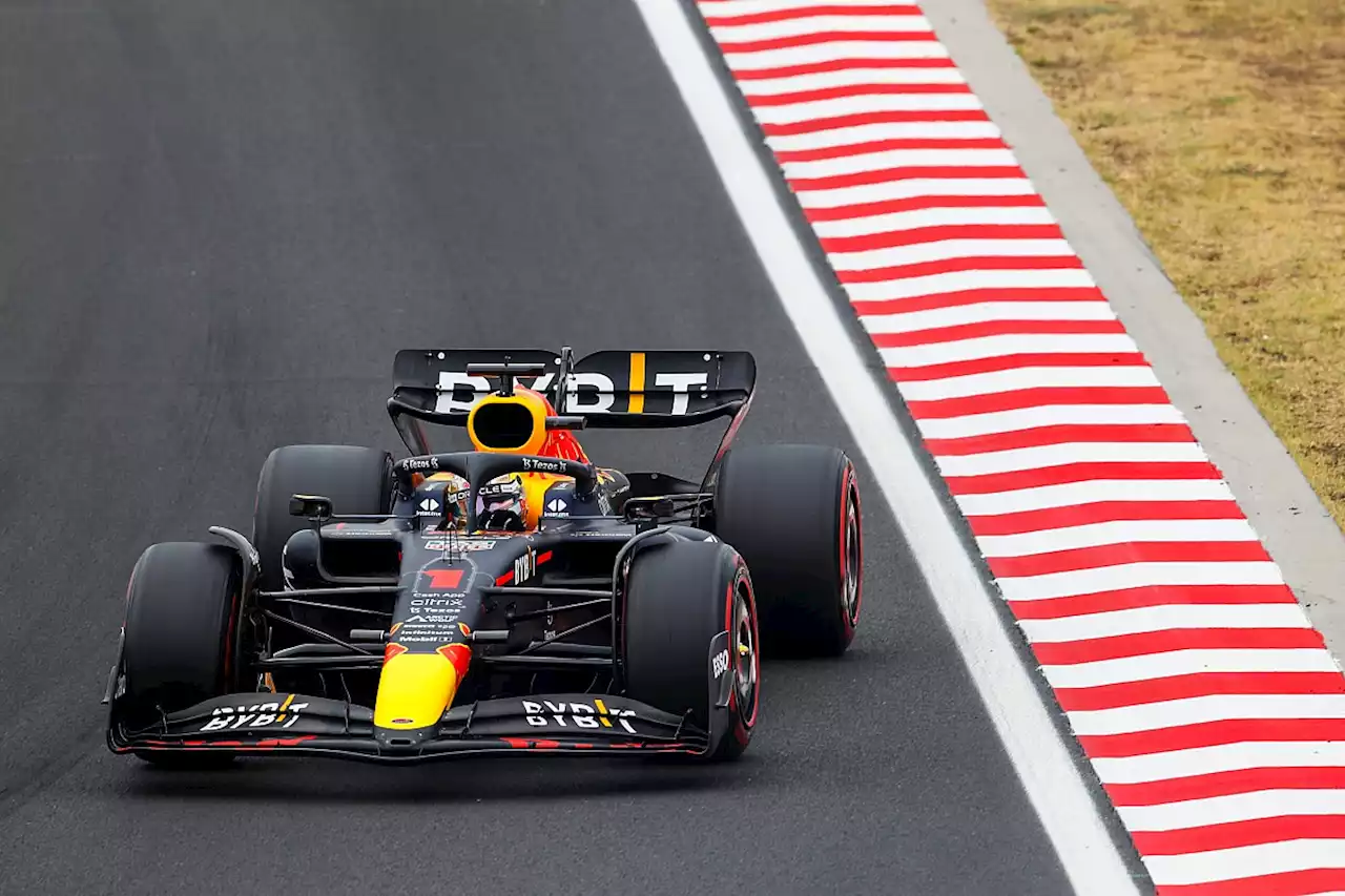 Verstappen explains 360º spin during &quot;crazy&quot; Hungary F1 race