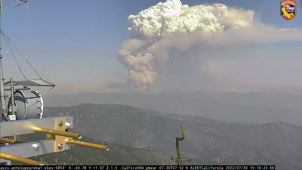 McKinney Fire Explodes in Size Amid Hot, Windy Conditions Near California-Oregon Border