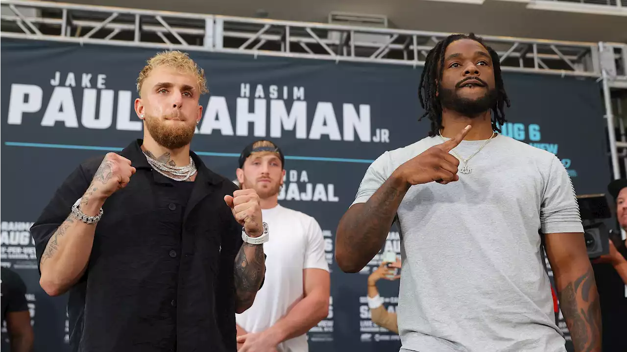 Jake Paul Match at MSG Off Over Rahman's Weight Issues