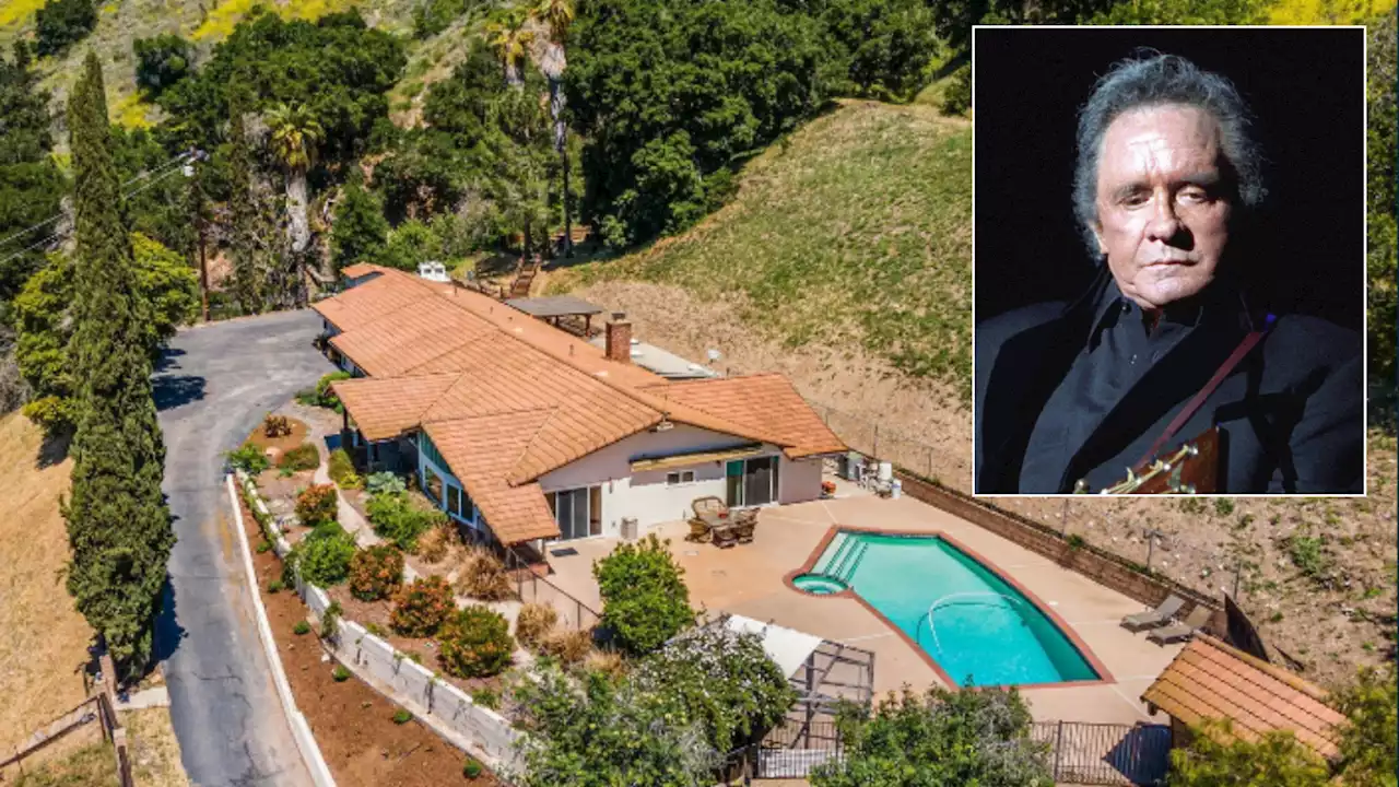 Johnny Cash's Hillside Home in SoCal Is on the Market for $1.8M