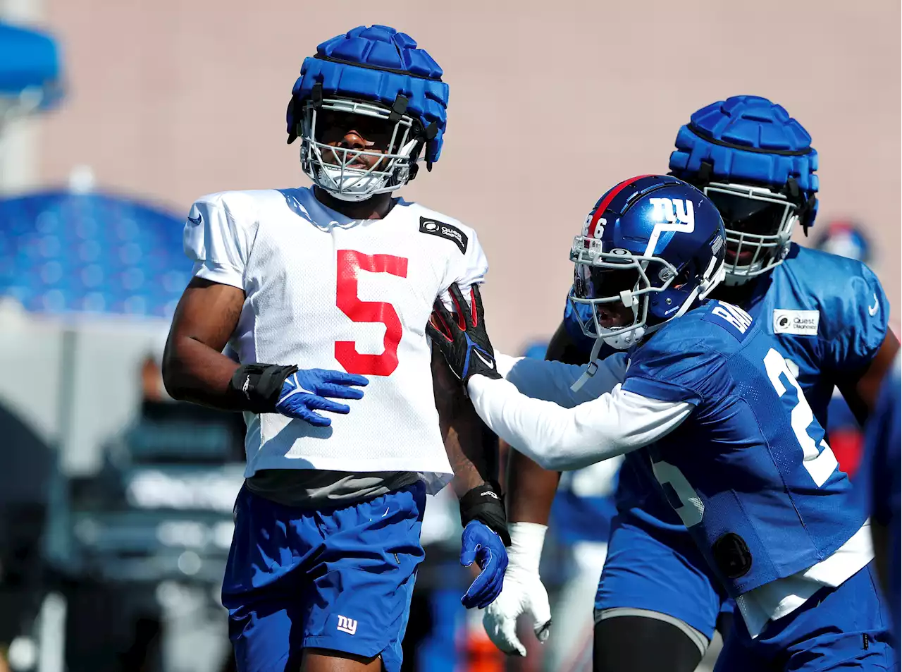 Giants’ Kayvon Thibodeaux hard on himself after unsatisfying practice