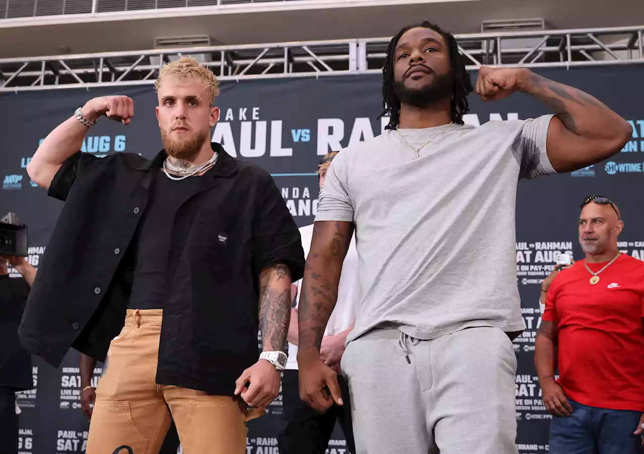 Jake Paul-Hasim Rahman Jr. bout canceled over weight issues