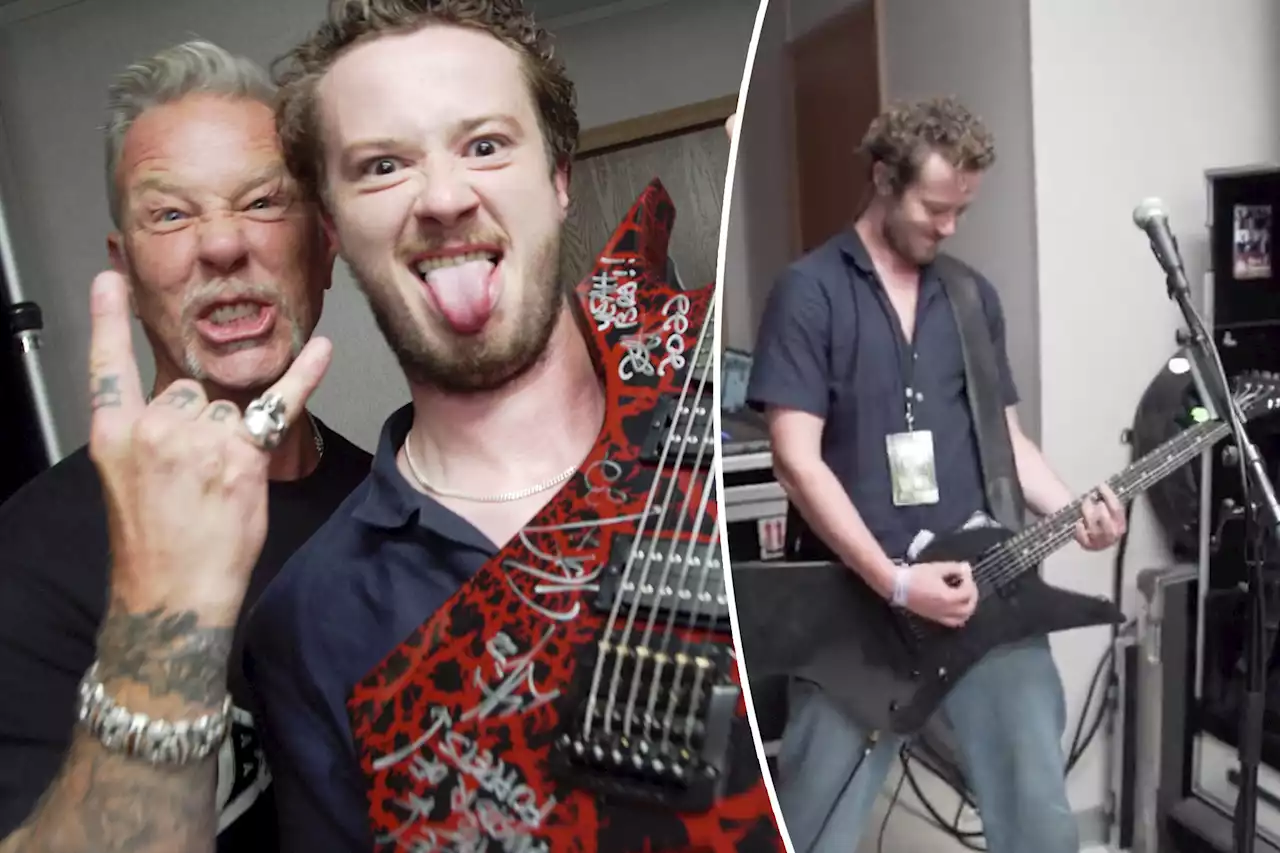 ‘Stranger Things’ star Joseph Quinn jams out to ‘Master of Puppets’ with Metallica