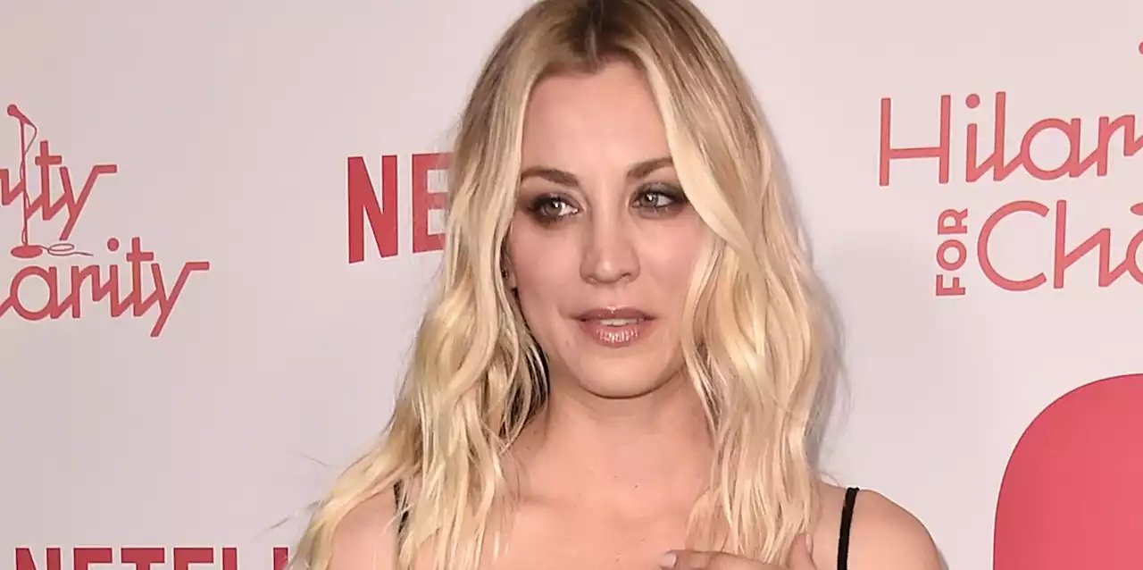 ‘Big Bang Theory’ Fans Are Speechless Over Kaley Cuoco’s See-Through Lace Dress