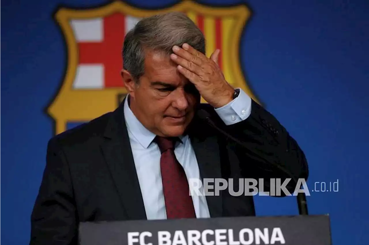 Laporta akan Lakukan Segala Cara Pulangkan Lionel Messi ke Barcelona |Republika Online