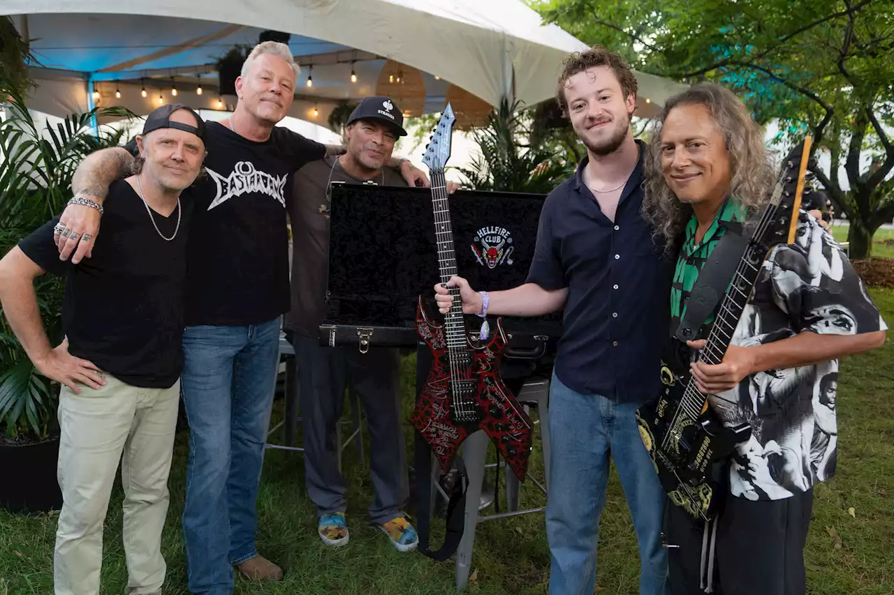 See Metallica Jam 'Master of Puppets' With 'Stranger Things' Actor Joseph Quinn