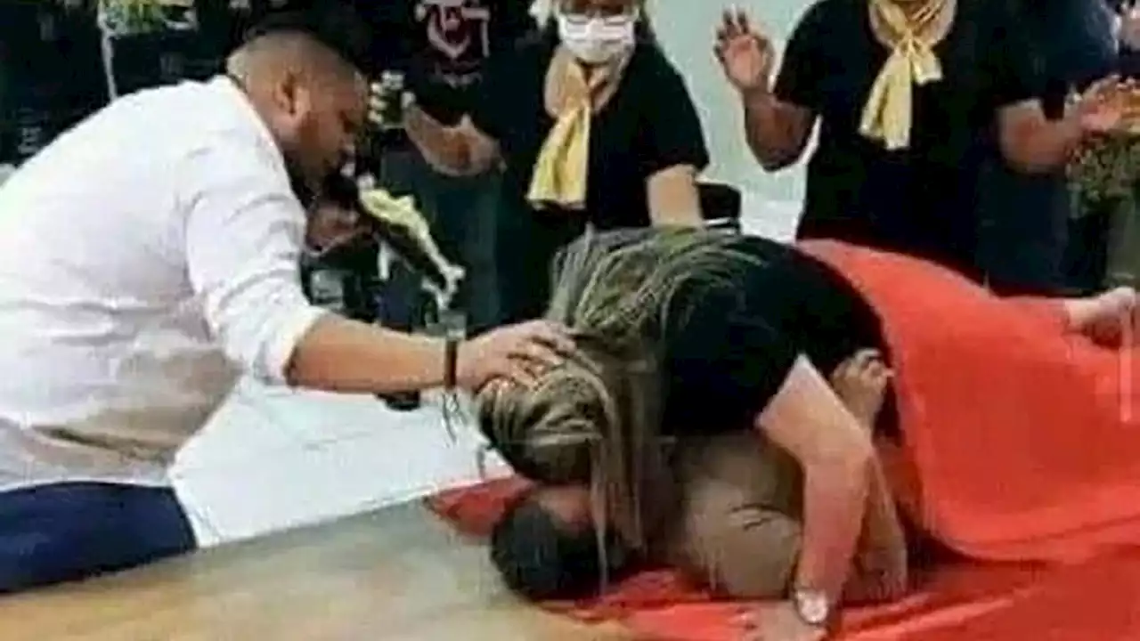 Photo Does Not Show Couple Unable To Conceive Having Sex in Church