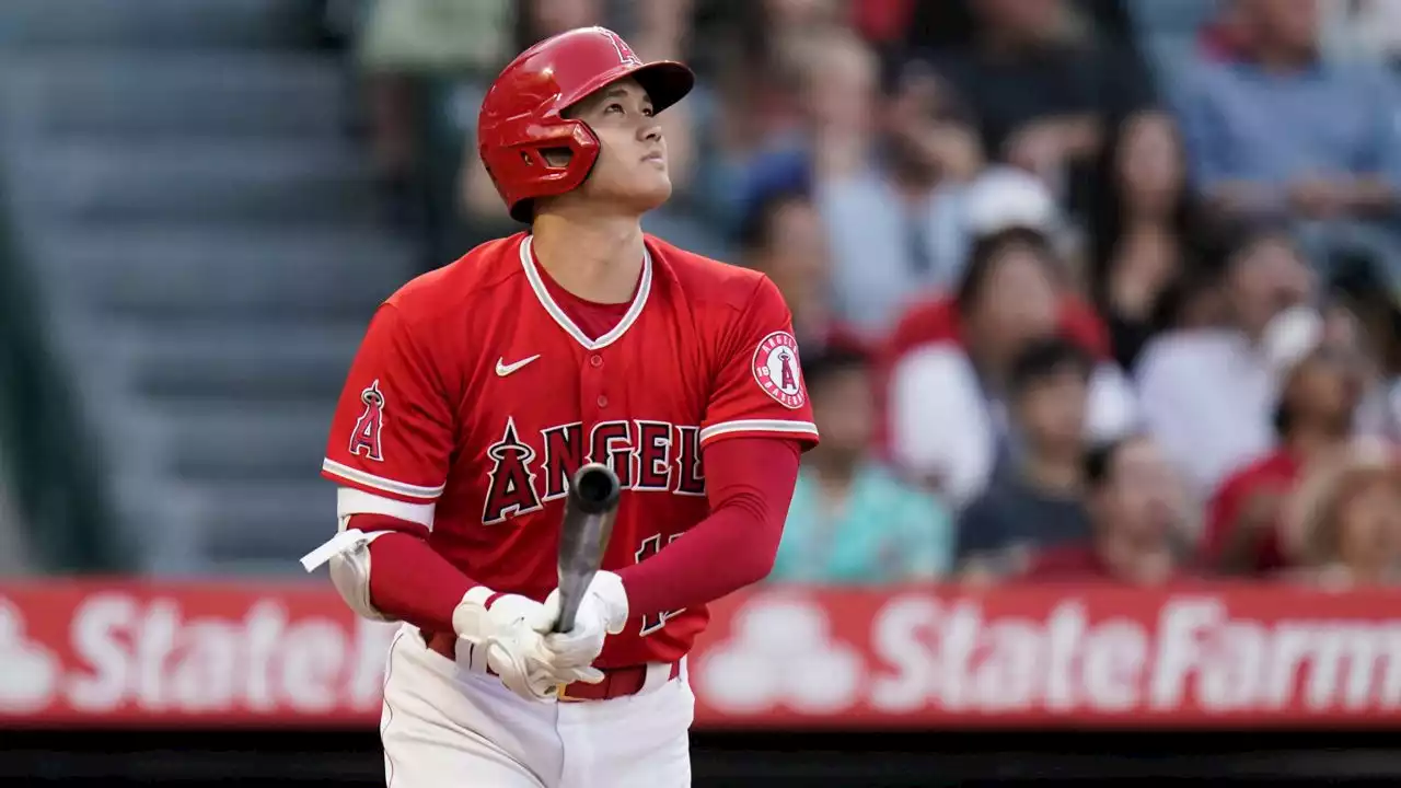 Ohtani homers early, Angels rally late to beat Rangers 9-7