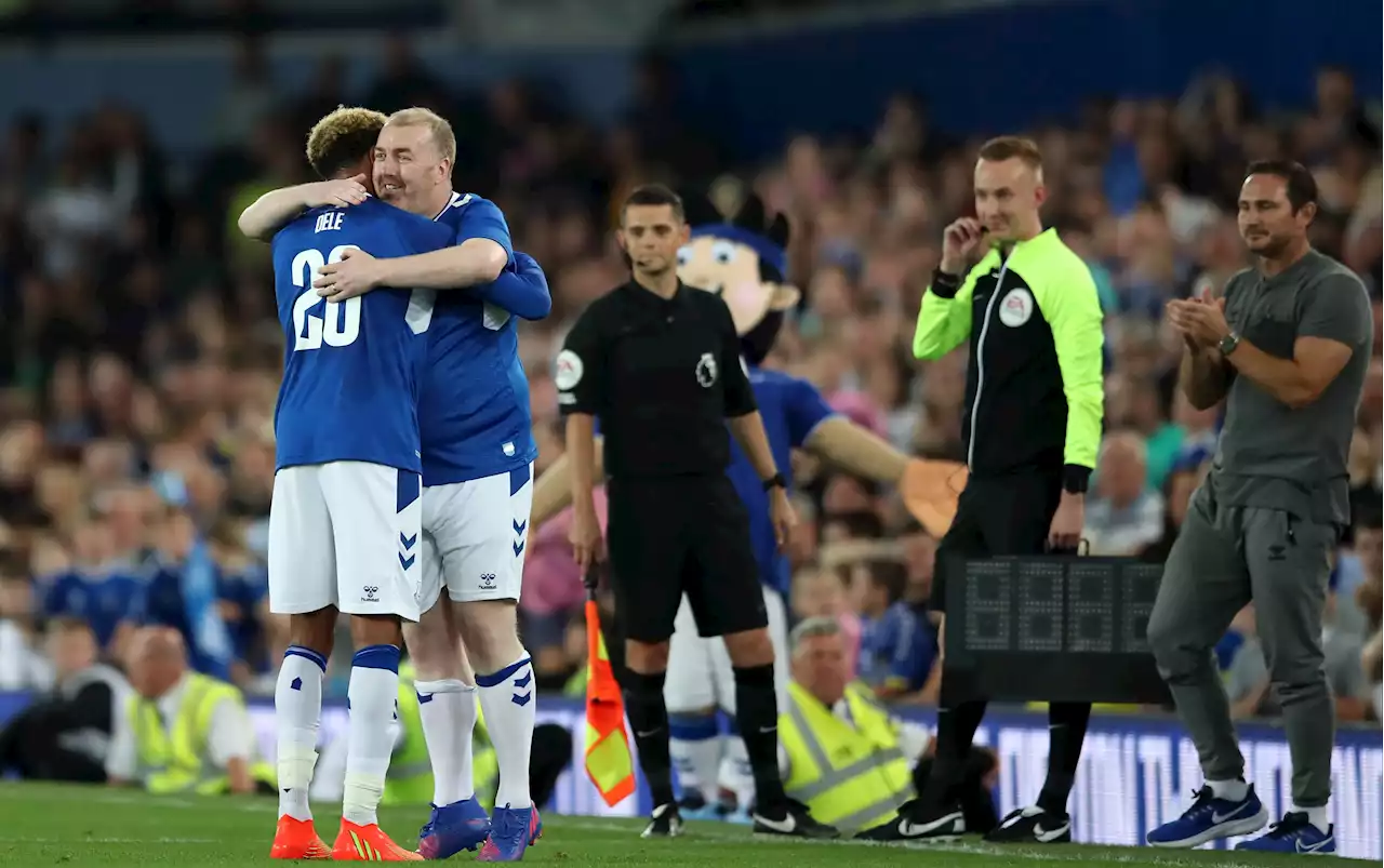 The beautiful moment that saw Everton fan score at Goodison as reward for helping refugees