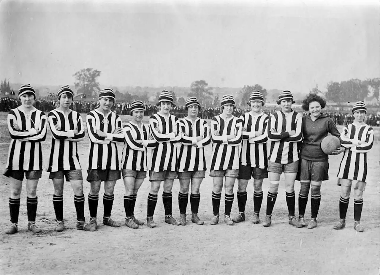 When women's football was bigger than the men's game - and how it was banned by the FA