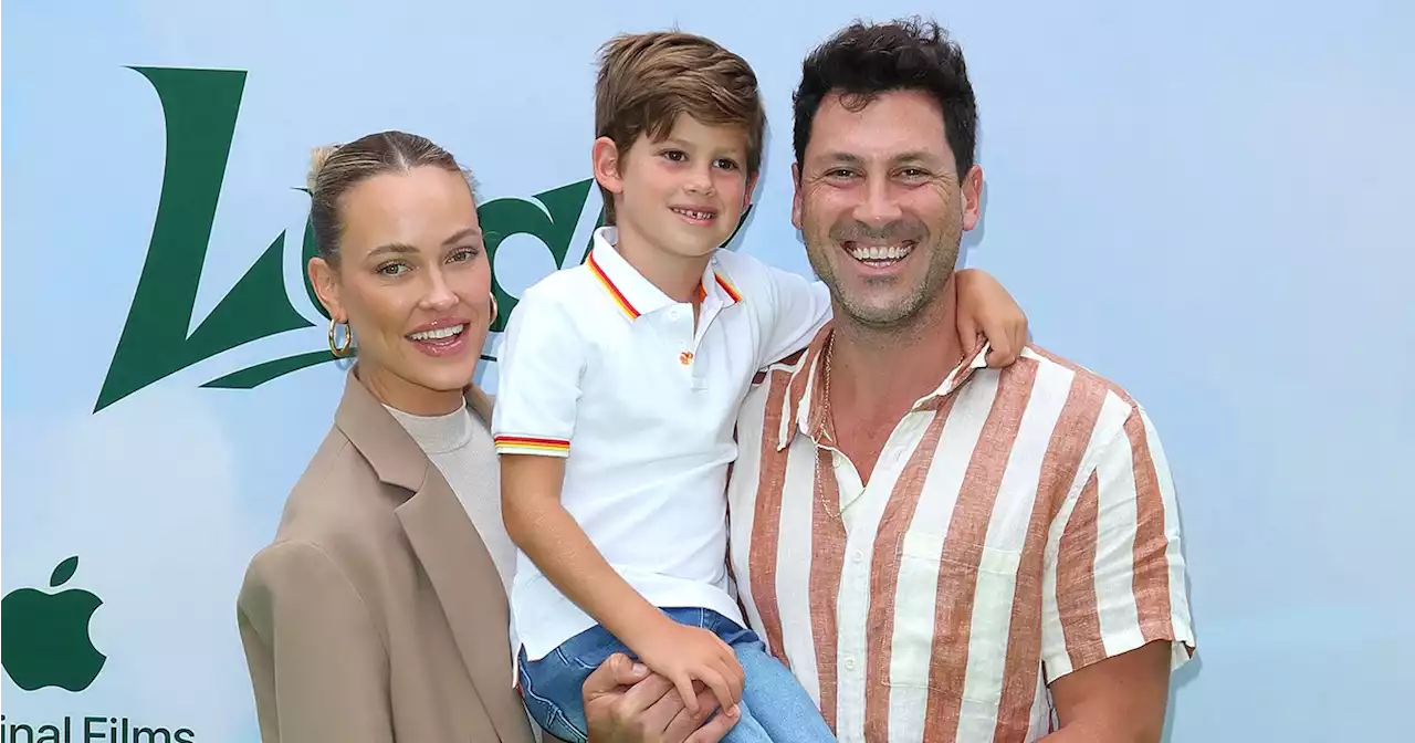 Shai in the Spotlight! DWTS’ Peta and Maks Bring Son to Red Carpet Premiere