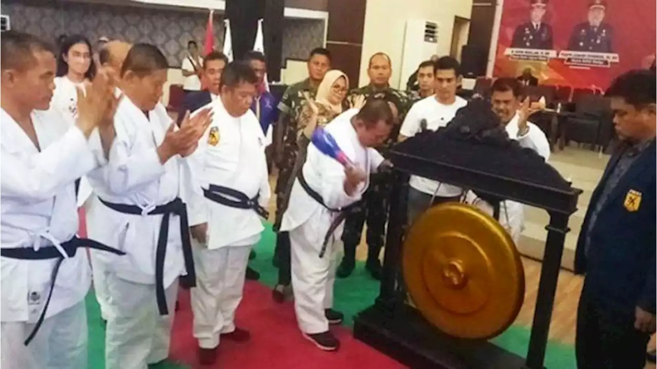 400 Atlet se-Sumut Ikuti Kejuaraan Karate Adhyaksa Cup 2022