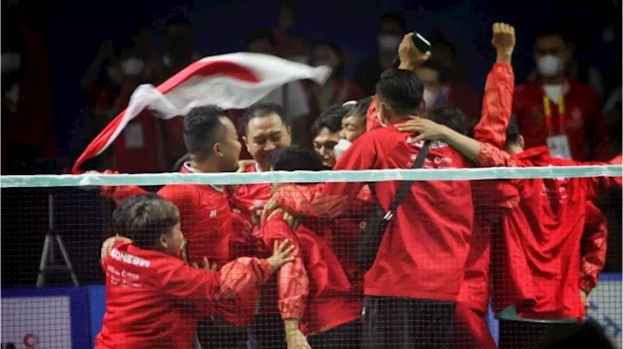 Momen Bahagia Medali Emas Pertama Indonesia di ASEAN Para Games