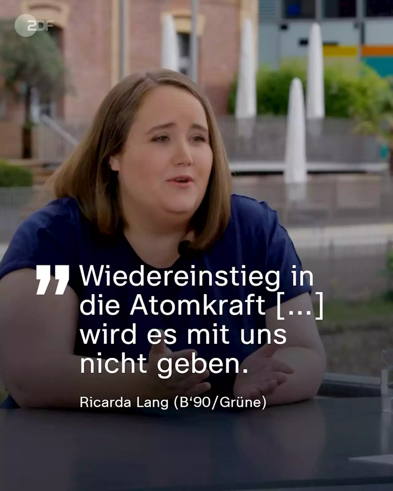 Grünen-Chefin Lang gegen Lindner: Nein zu Atomkraft bleibt