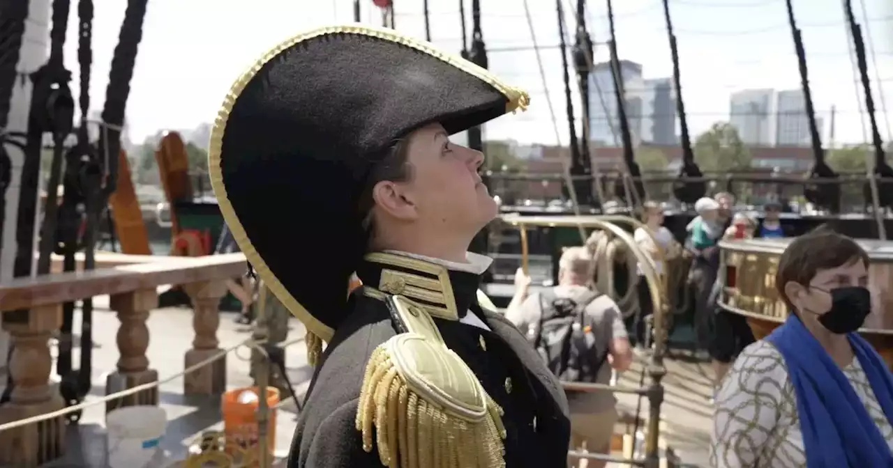 USS Constitution sets sail on July 4 with first female Captain