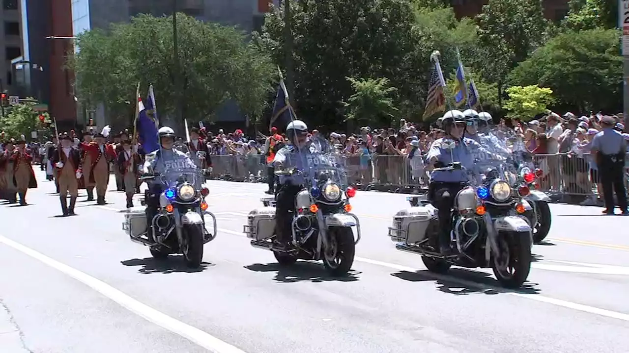 July Fourth festivities begin along Ben Franklin Parkway