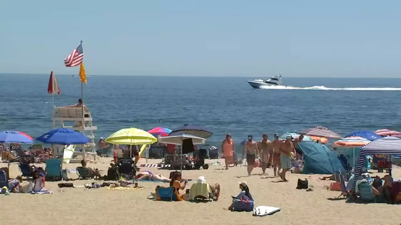 People enjoy perfect weather at Long Island, Jersey Shore beaches for 4th of July