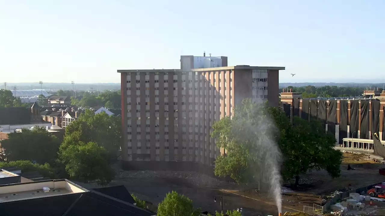 Tutwiler Hall implosion: Watch the dorm demolition