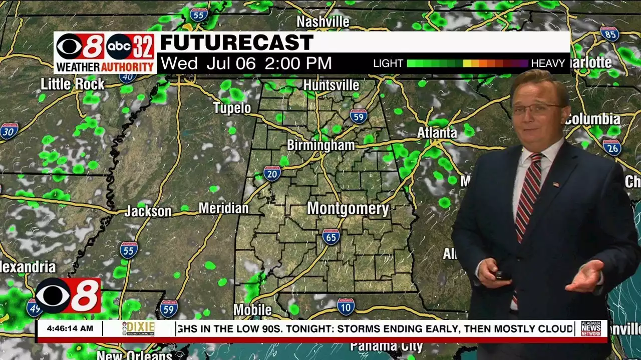 Routine Independence Day Weather - Alabama News