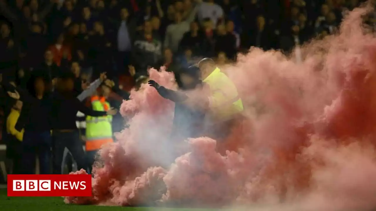 FA Youth Cup: Banning orders over smoke bombs at final