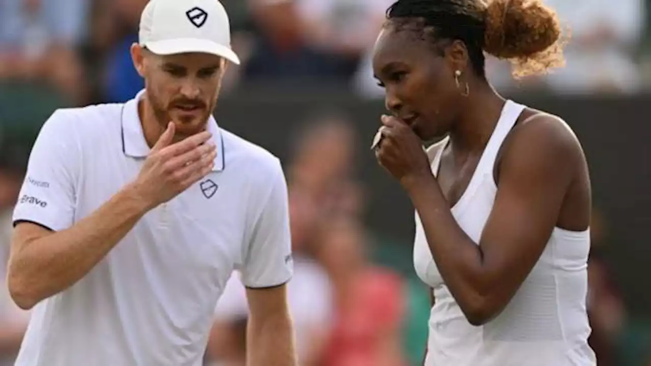 Murray and Williams lose mixed doubles thriller