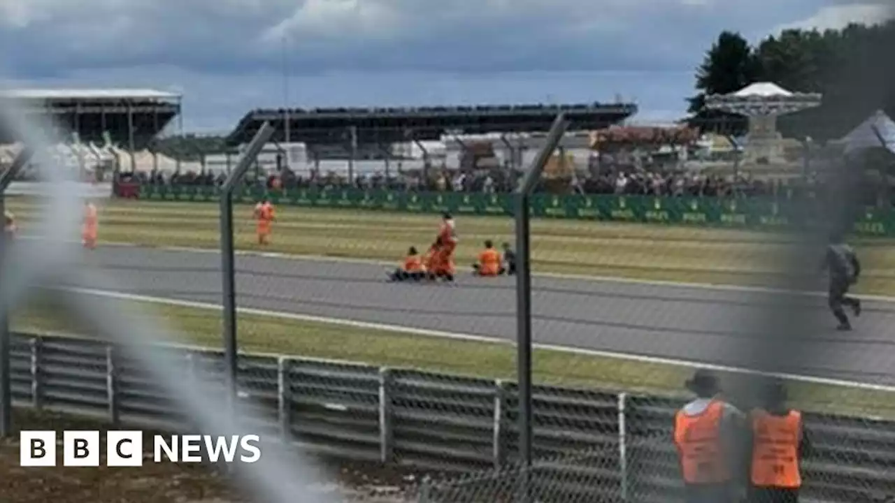 British Grand Prix: Seven arrested after Silverstone track invasion