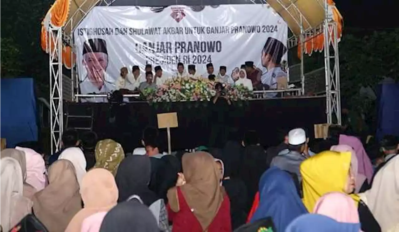 Santri dan Ulama di Karawang Doakan Ganjar Pranowo