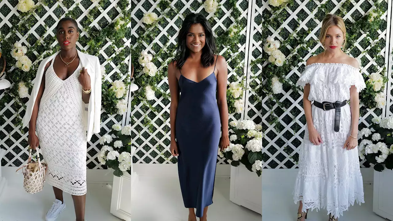 Sienna Miller, Simone Ashley And Lashana Lynch Joined Vogue And Ralph Lauren For A Wimbledon Lunch