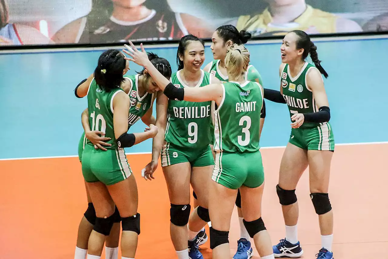 Lady Blazers two wins away from sweeping elimination - BusinessWorld Online