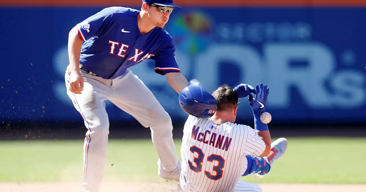 Escobar homers again, Carrasco pitches Mets past Rangers 4-1