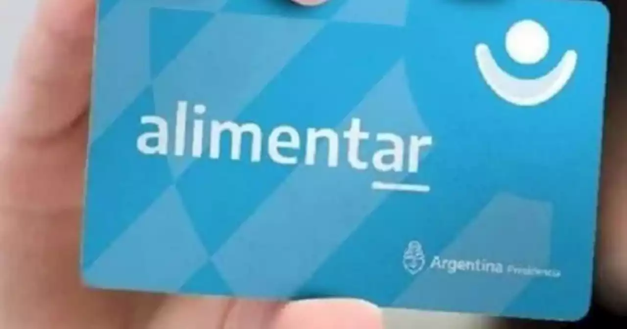 Tarjeta Alimentar: confirmado, fechas de cobro julio 2022