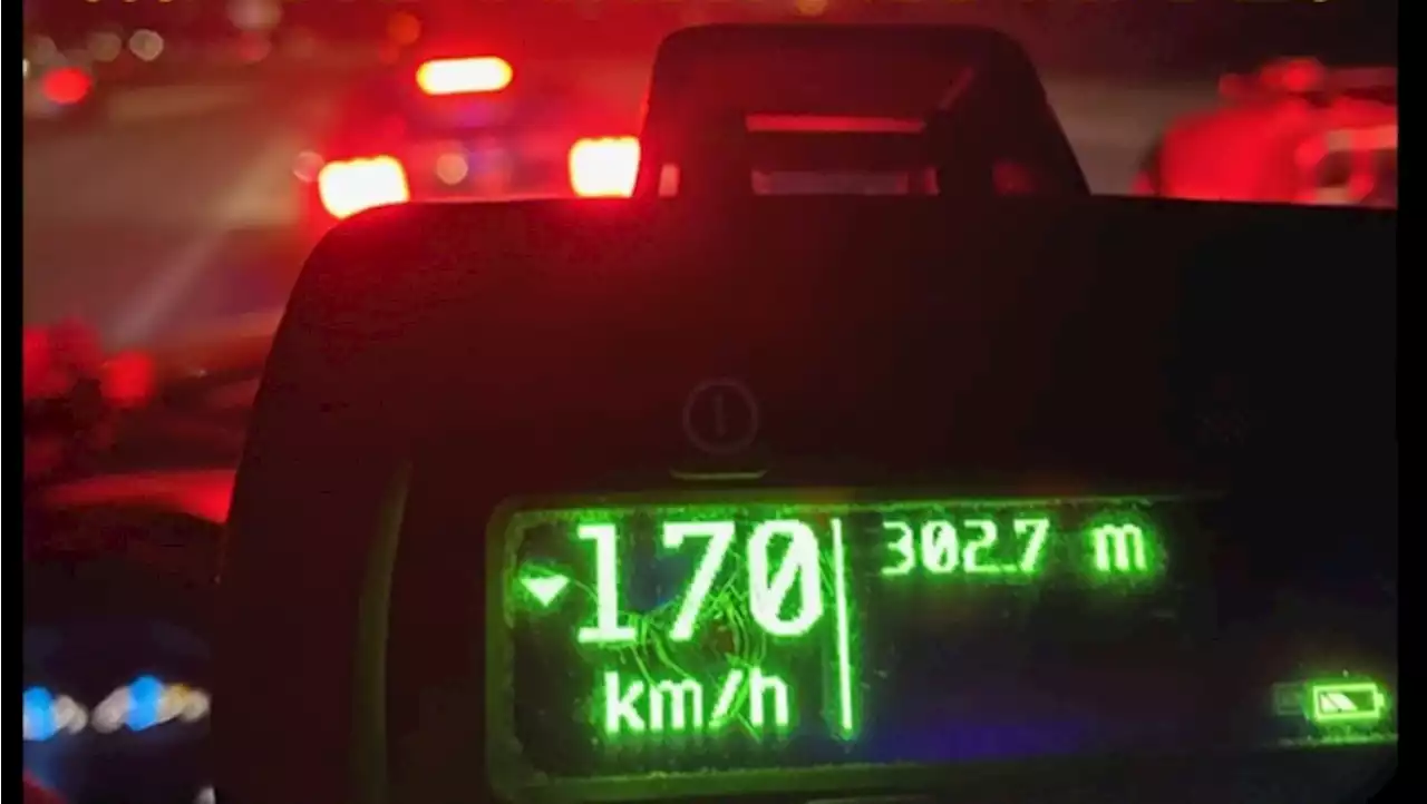 Calgary police catch 17-year-old driving 170 km/h on Stoney Trail