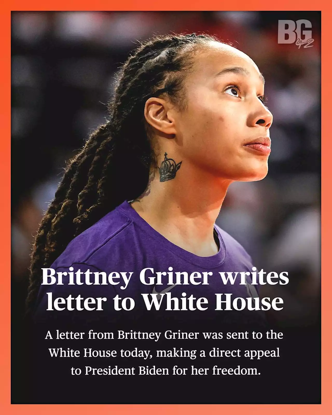 'Terrified' Griner appeals to Biden for her freedom