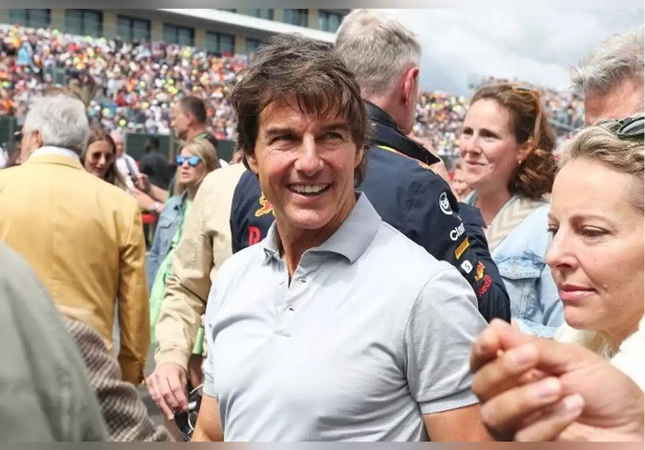 Tom Cruise a fêté ses 60 ans au Grand Prix de F1 en Grande-Bretagne