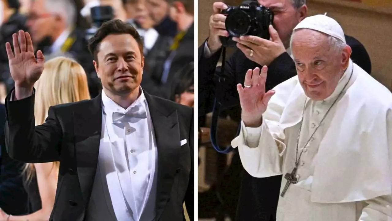 Elon Musk meets pope, uses Twitter to announce the audience