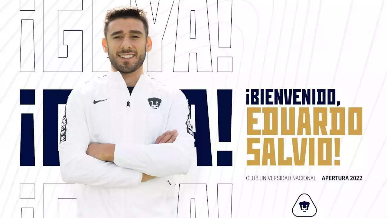 Pumas anuncia a 'Toto' Salvio como refuerzo