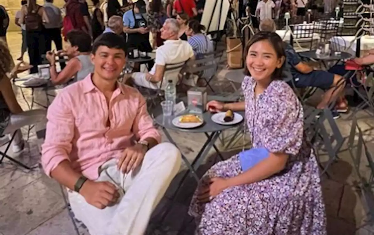 On their first visit to Sicily, Matteo Guidicelli, Sarah Geronimo go on a date night