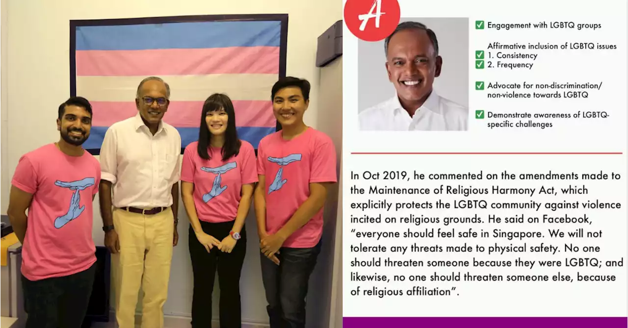 Current position on 377A a “messy compromise”, Govt to decide after consulting stakeholders: K Shanmugam - The Independent News