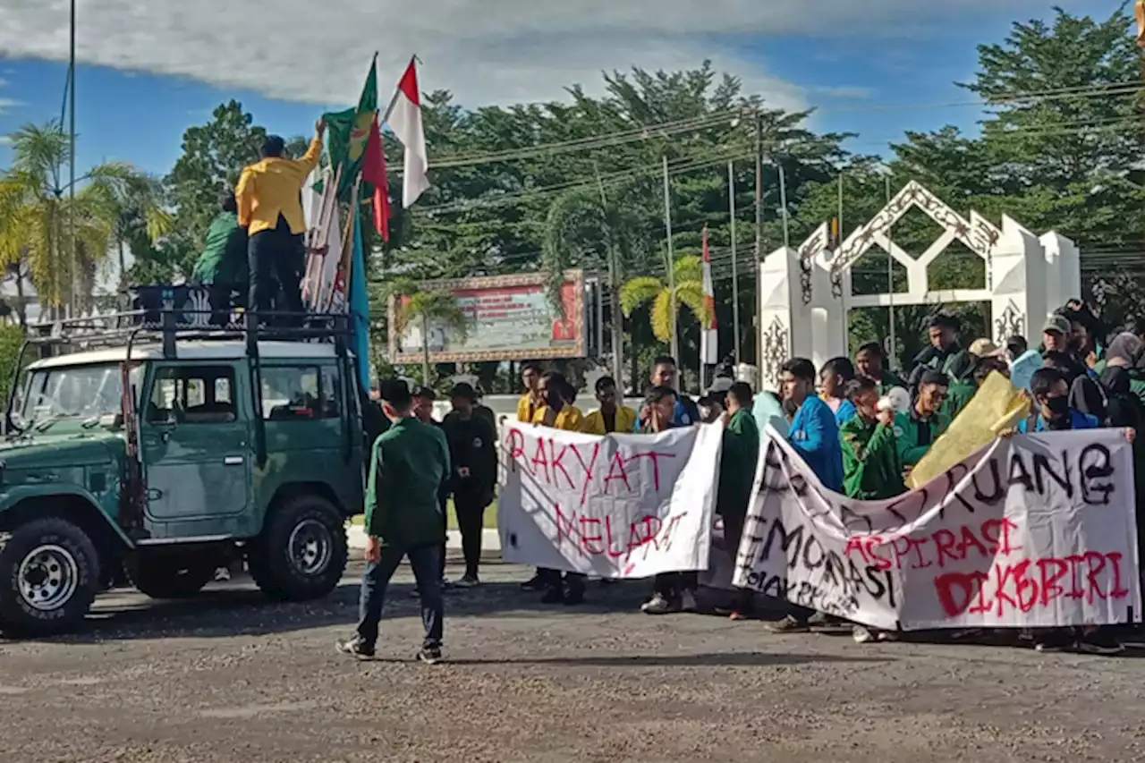 Mahasiswa di Palangka Raya Turun ke Jalan, Tuntut Persoalan Ini