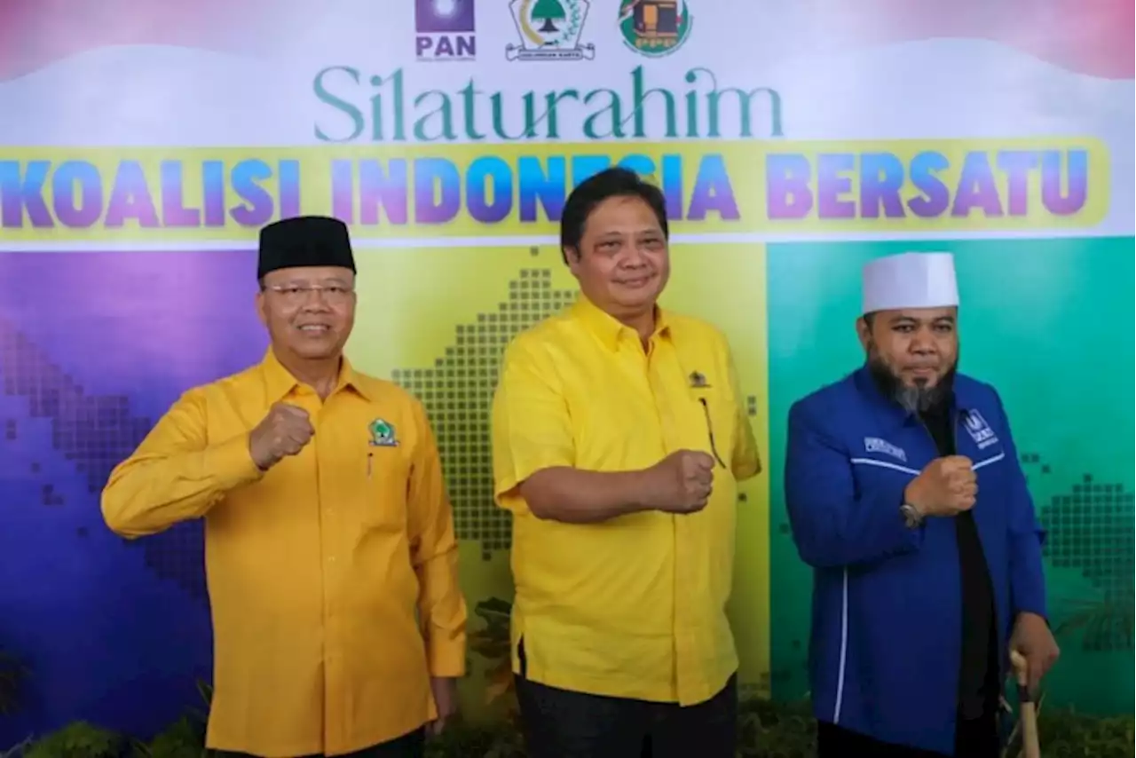 Masih Bahas Visi Misi, Airlangga Tegaskan KIB Belum Bahas Capres 2024