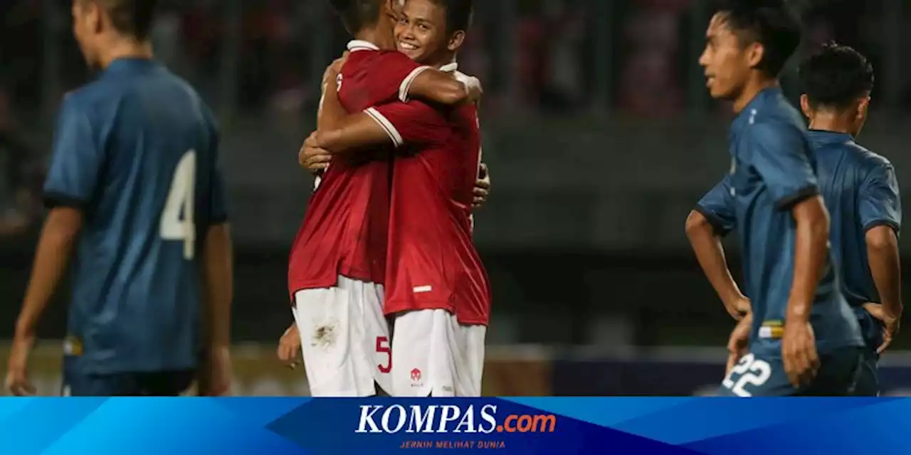 BERITA FOTO: Hokky Caraka Cetak Quattrick di Piala AFF U19 2022