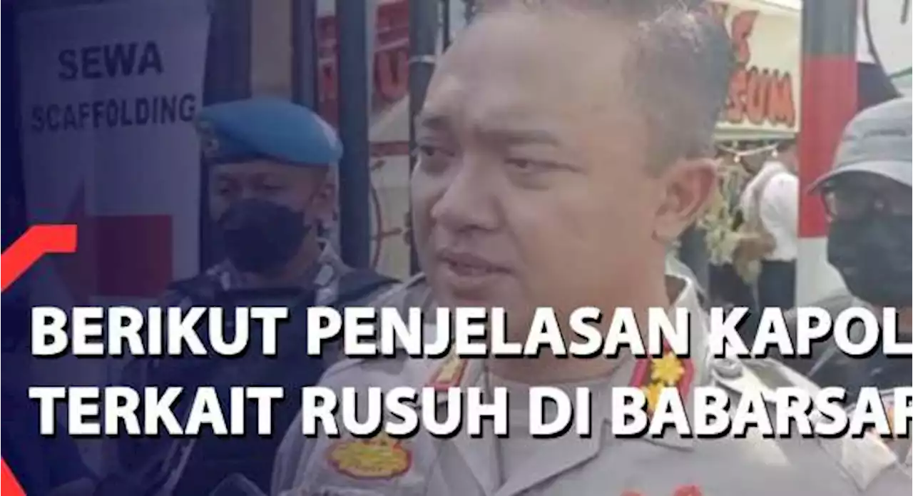 Berikut Penjelasan Kapolres Terkait Rusuh di Babarsari