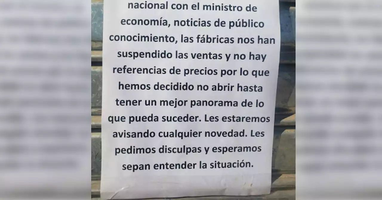 Día difícil para las empresas: se frenaron las entregas y no hay precio en numerosos rubros | Política | La Voz del Interior