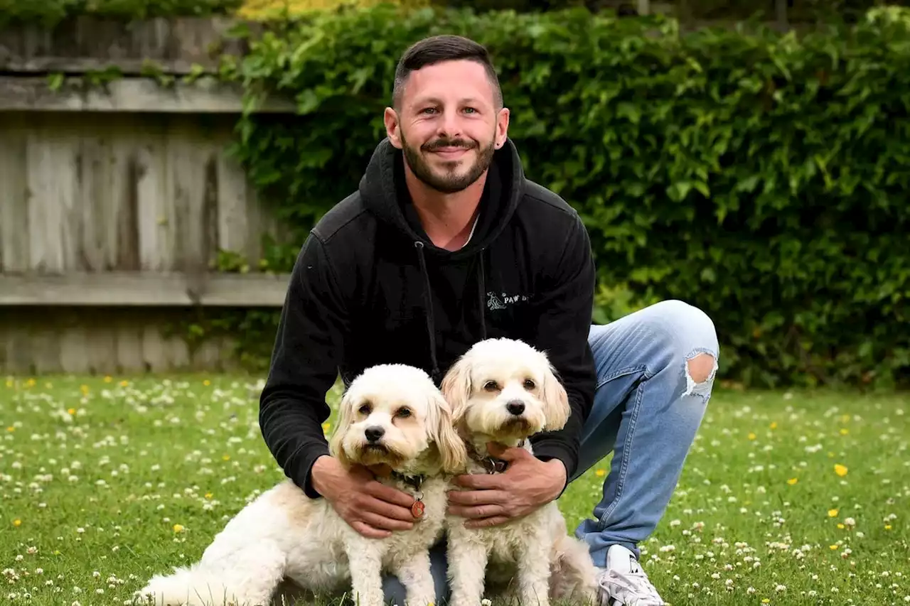 Entrepreneurial Leeds man gives back to community after launching mental health dog walks