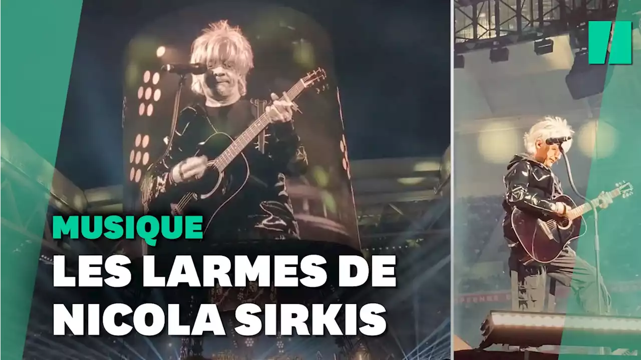 Nicola Sirkis submergé par l'émotion pour la der du 'Central Tour' d'Indochine