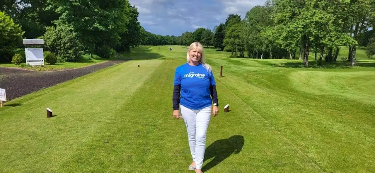 Migraine charity adopted by lady golf captain after years of suffering from symptoms